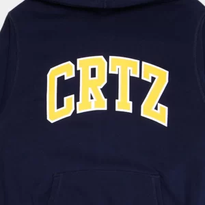 Corteiz Crtz Dropout Hoodie Navy