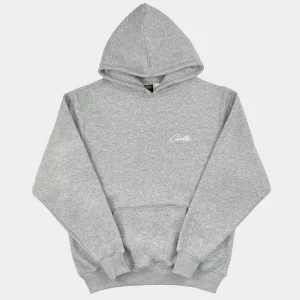 Corteiz HMP Embroidery Hoodie In Gray